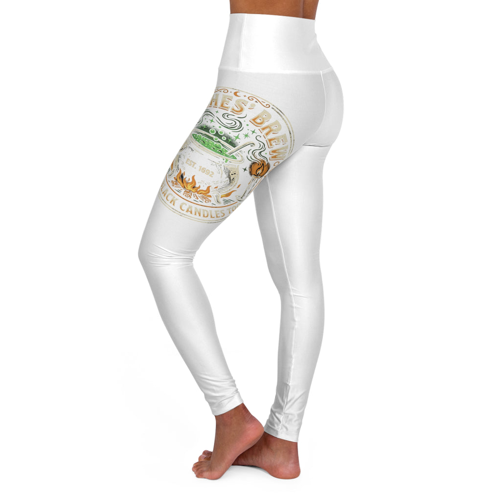 High Waisted Yoga Leggings (AOP)