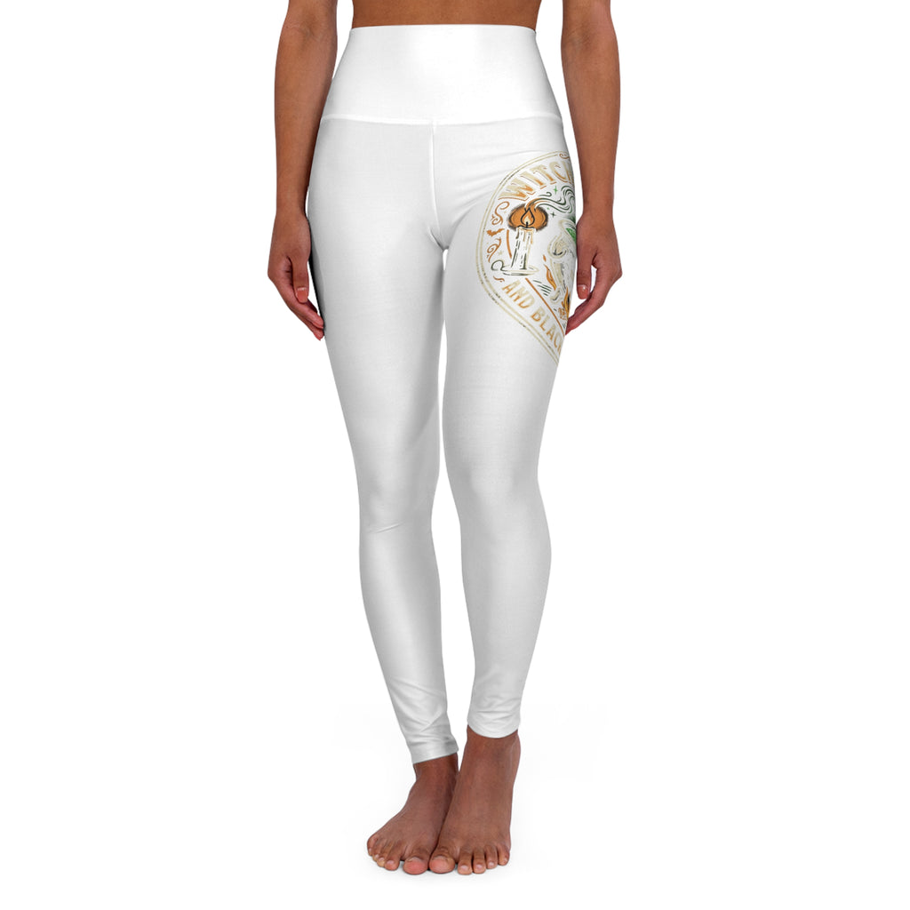 High Waisted Yoga Leggings (AOP)