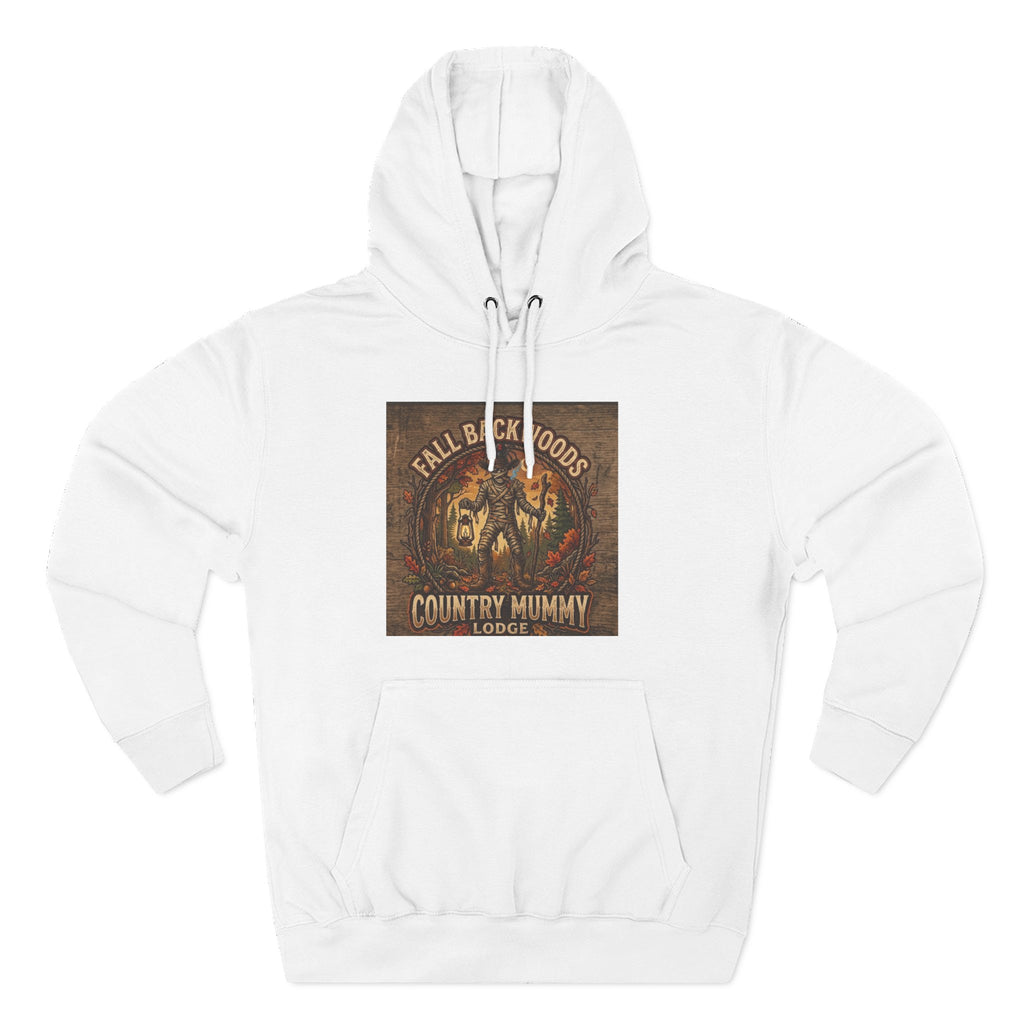 Three-Panel Fleece Hoodie