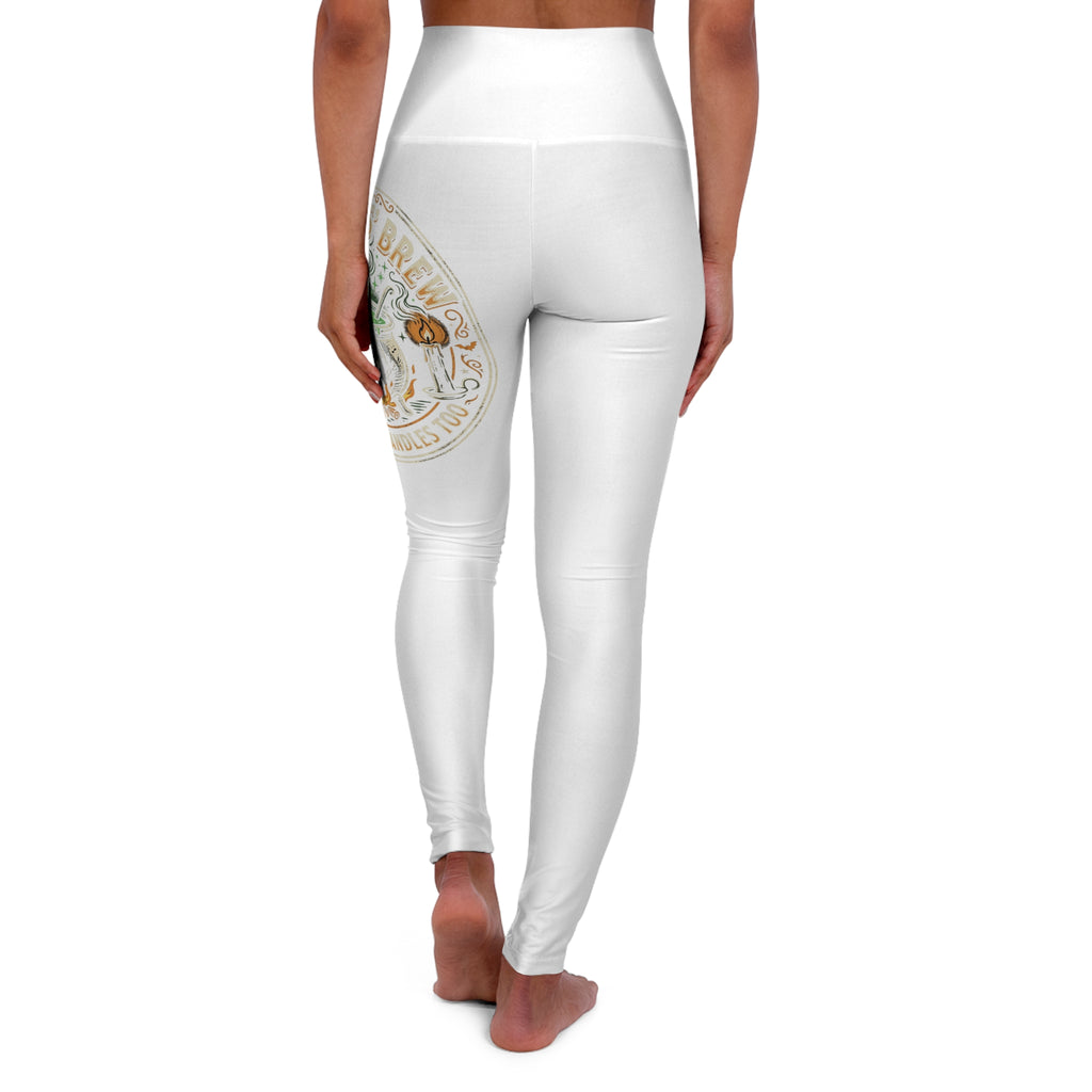 High Waisted Yoga Leggings (AOP)