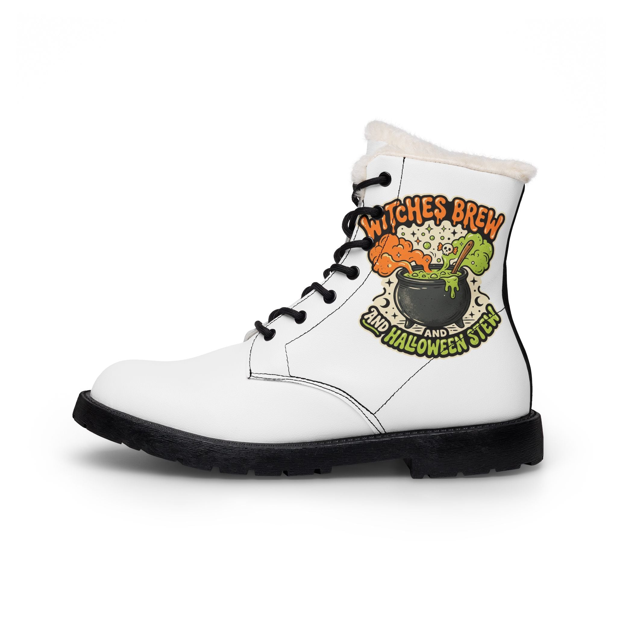 Women's Fur and Leather Boots