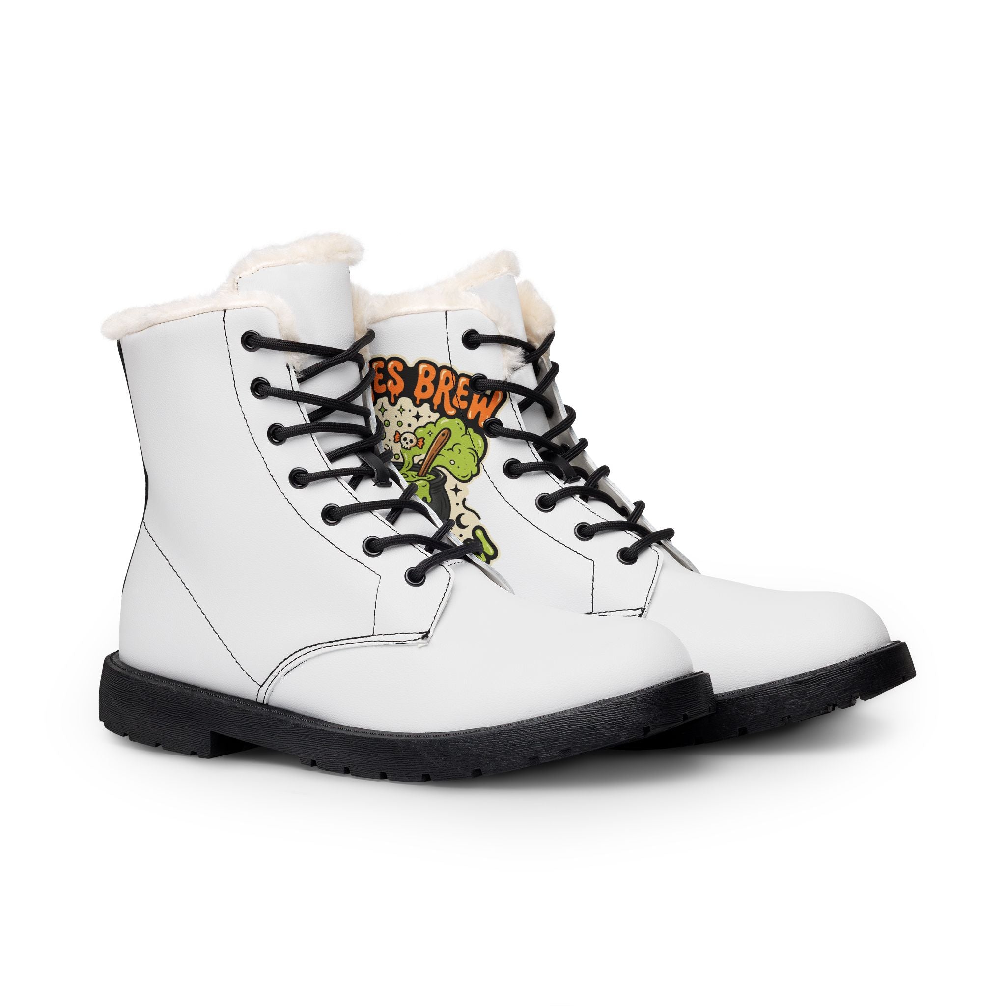 Women's Fur and Leather Boots