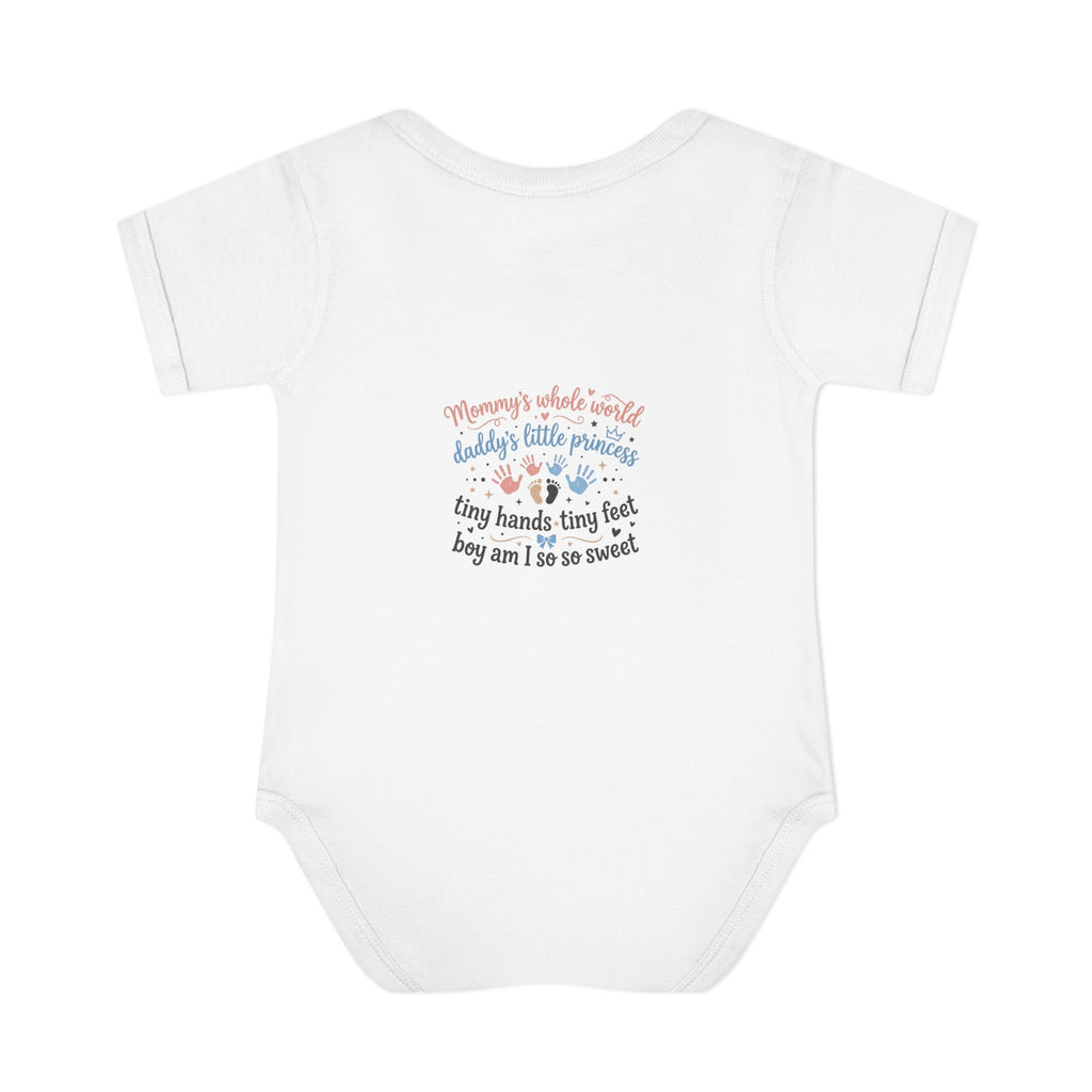 Infant Baby Rib Bodysuit
