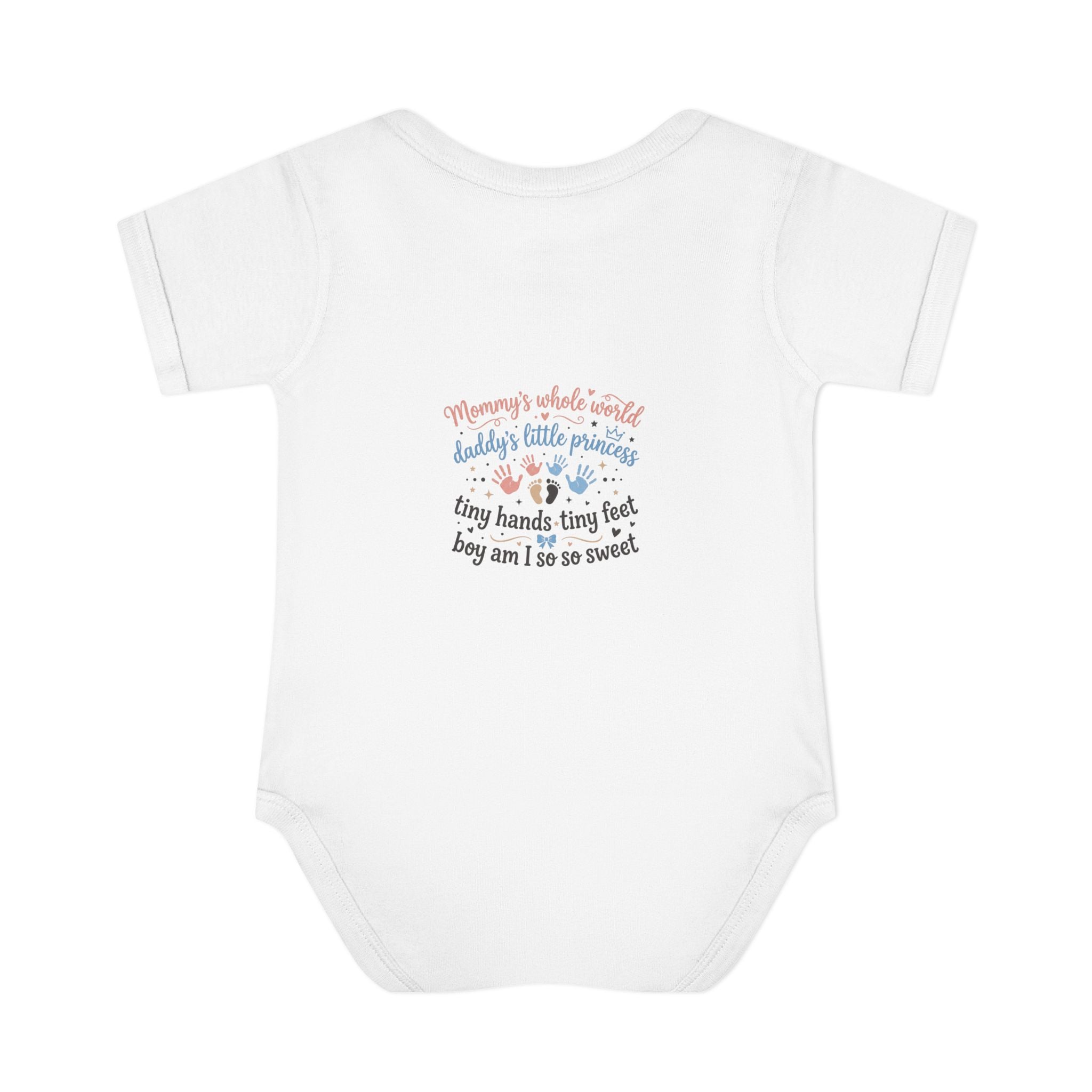 Infant Baby Rib Bodysuit