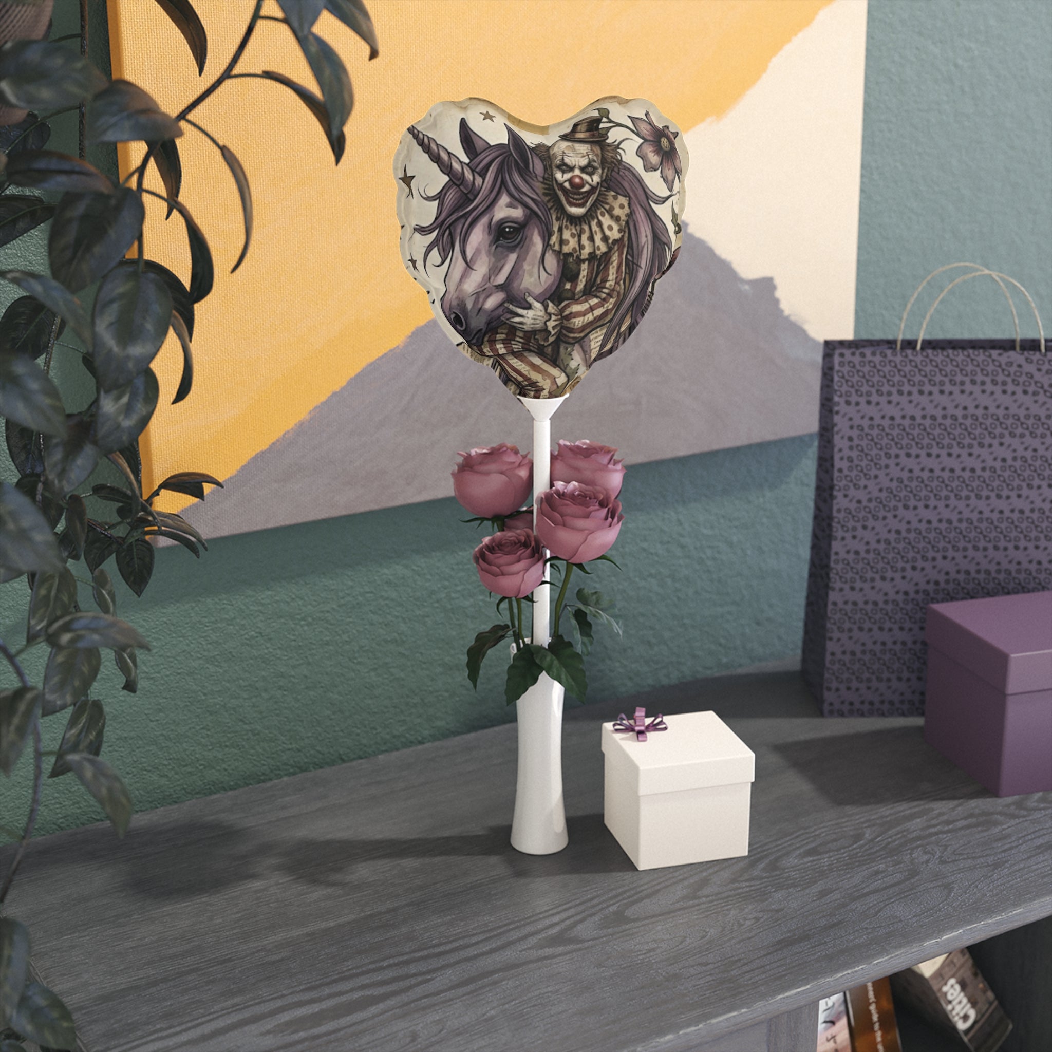 Balloons (Round and Heart-shaped), 6"